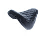 Bare Bones Solo Seat with Black Double Diamond Stitch. Fits Fatboy 2018up & Breakout 2023up