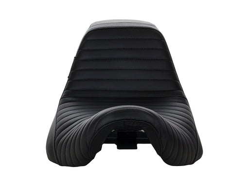 KickFlip Dual Seat with Pleated Stitch. Fits Fatboy 2018up & Breakout 2023up