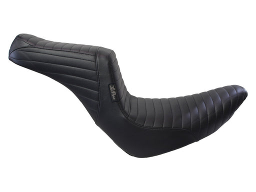TailWhip Dual Seat with Pleated Stitch. Fits Sport Glide & Low Rider 2018up & Low Rider S 2020up.