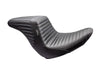 KickFlip Up Front Reduced Reach Dual Seat with Pleated Stitch. Fits Sport Glide & Low Rider 2018up & Low Rider S 2020up.