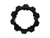 11.8in. Front Crown Disc Rotor - Black Band & Black Carrier. Fits V-Rod & Dyna 2006-2017 Models with OEM Cast Wheel.