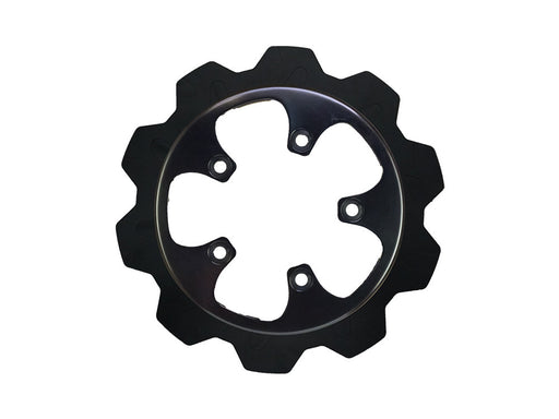 11.8in. Rear Crown Disc Rotor - Black Band & Black Carrier. Fits V-Rod 2006-2017.