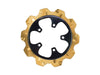 11.8in. Rear Crown Disc Rotor - Gold Band & Black Carrier. Fits V-Rod 2006-2017.