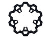 11.8in. Front Enforcer/Prodigy Disc Rotor - Black. Fits Touring 2014-2023 with OEM Wheel.