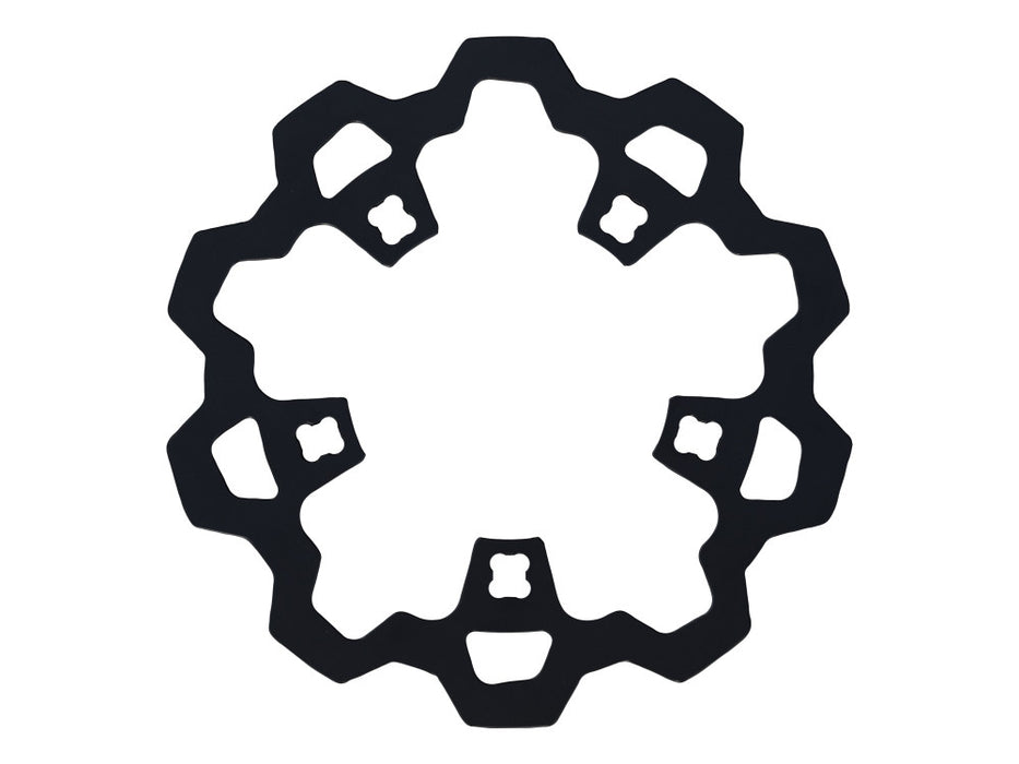 11.8in. Front Enforcer/Prodigy Disc Rotor - Black. Fits Touring 2014-2023 with OEM Wheel.
