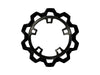 11.8in. Front Bow-Tie Disc Rotor - Black Band & Black Carrier. Fits Most Touring 2014-2023