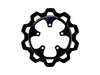 11.8in. Rear Bow-Tie Disc Rotor - Black Band & Black Carrier. Fits V-Rod 2006-2017.