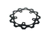 12.6in. Front Disc Rotor - Black. Fits Touring 2024up with OEM Wheel and Spoke Mounted 320mm Rotors