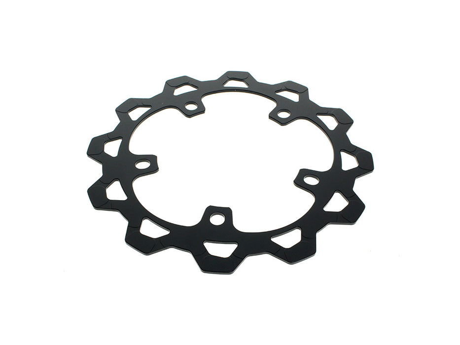 12.6in. Front Disc Rotor - Black. Fits Touring 2024up with OEM Wheel and Spoke Mounted 320mm Rotors