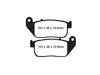 Z-Plus Brake Pads. Fits Front on Sportster 2004-2013.