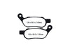 Gold-Plus Brake Pads. Fits Rear on Dyna & Softail 2008-2017.