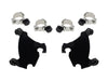 Black Gauntlet Trigger-Lock Mounting Hardware. Fits Street 500 2015-2020, Dyna 1991-2005 & Sportster 1987-2012.
