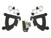 Black Gauntlet Trigger-Lock Mounting Hardware. Fits Sportster XL1200X 2010-2015.