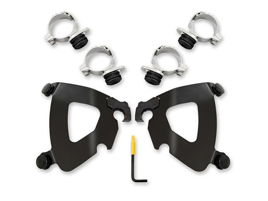 Black Gauntlet Trigger-Lock Mounting Hardware. Fits Scout & Scout Bobber 2015up.