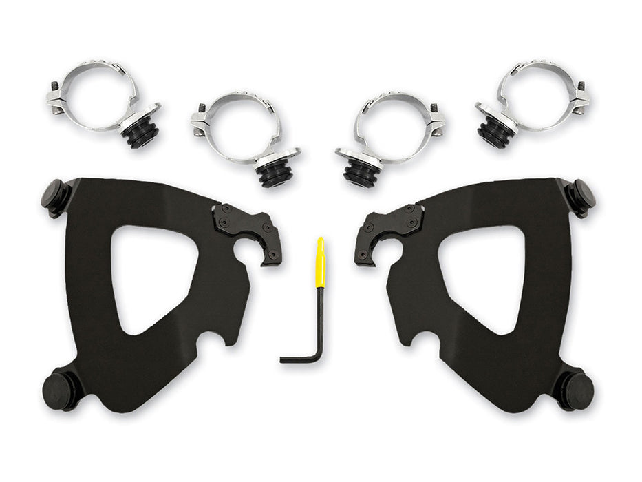 Black Gauntlet Trigger-Lock Mounting Hardware. Fits Low Rider 2018-2020