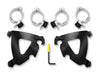 Black Road Warrior Trigger-Lock Mounting Hardware. Fits Low Rider 2018-2020