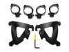 Black Road Warrior Trigger-Lock Mounting Hardware. Fits Sport Glide 2018-2024 & Low Rider 'S' 2020-2024.