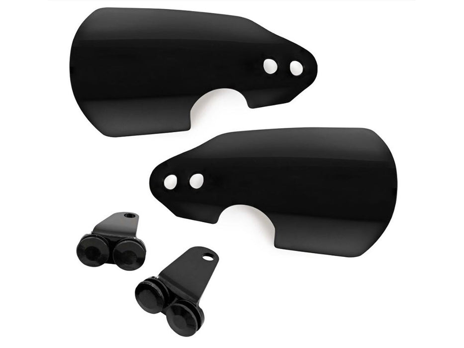 Handguards - Black. Fits Road King Special 2017-2020 running OEM Front Indicators.