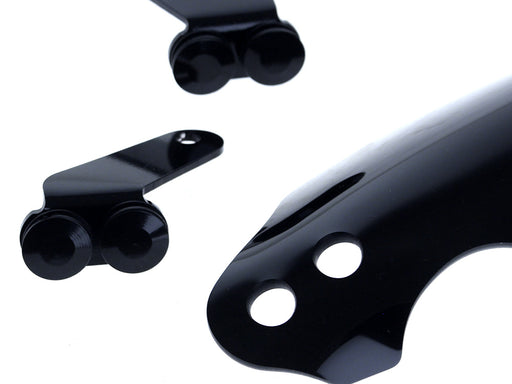 Handguards - Black. Fits Softail Street Bob 2025up & Low Rider S 2025up