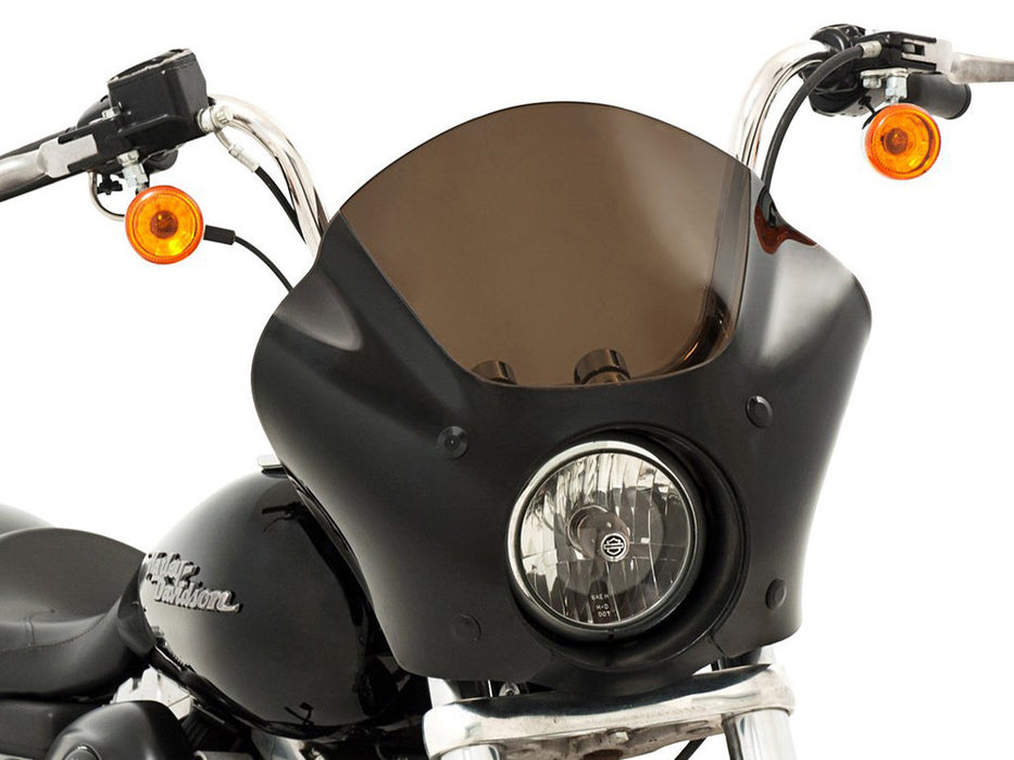 Gauntlet Quarter Fairing. Fits Most Dyna 1991-2017 & Most Sportster 1987-2021