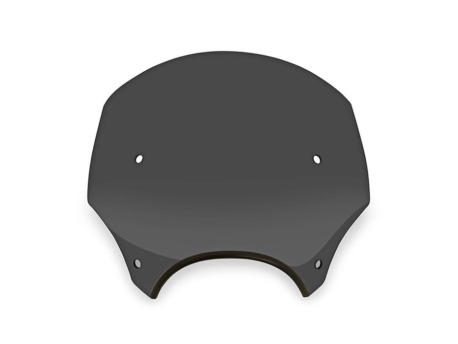 El Paso Windshield. Dark Black Smoke. 13in. High. Fits models with 7in. Headlights.