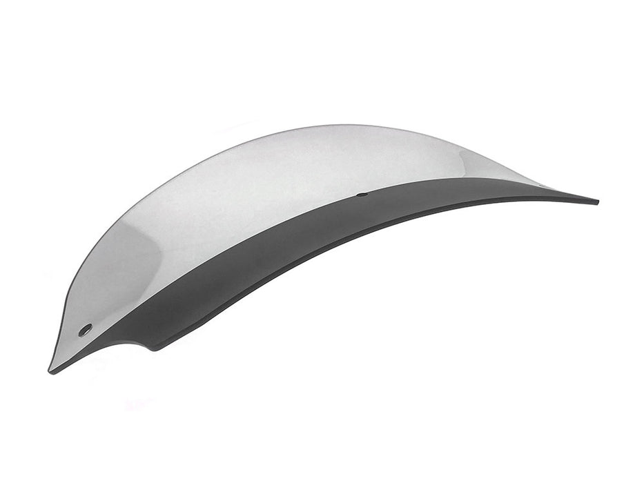 Standard Windshield for Memphis Shades Batwing Fairing. 7in. High, Solar/Tinted.