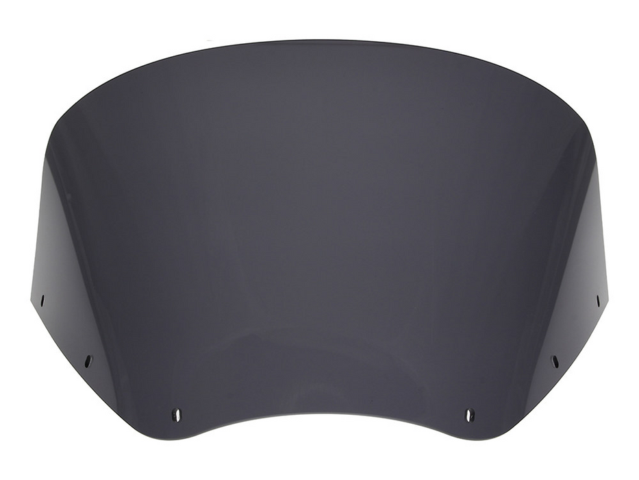 MEMPHIS SHADES - Road Warrior Windshield – 9in. Dark Black Smoke