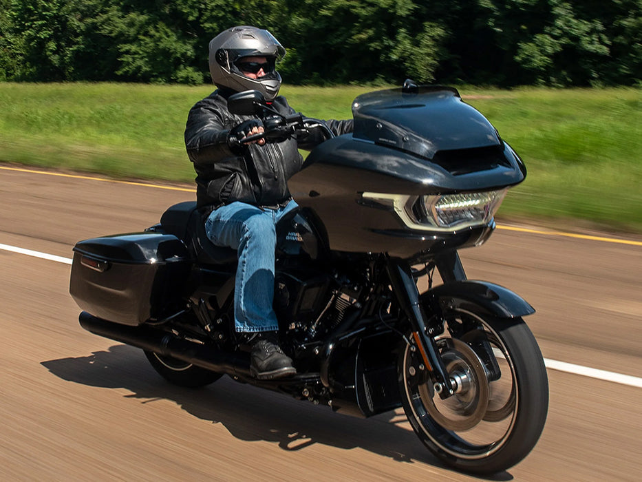 2in. Spoiler Windshield - Dark Smoke. Fits CVO Road Glide 2023up & Road Glide 2024up