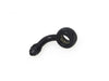 Black 7/16in. ID, 90 Degree Banjo - Male #3 End.