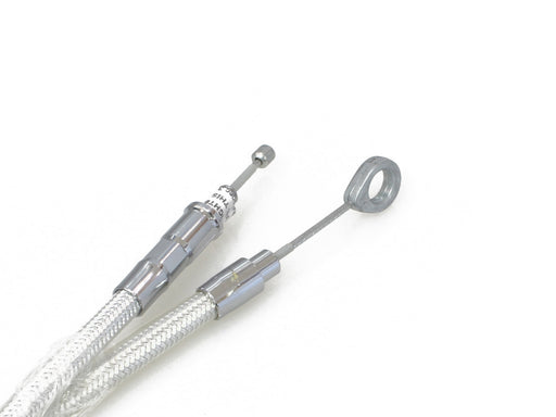 53in. Clutch Cable - Sterling Chromite. Fits Sportster 1986-2003.