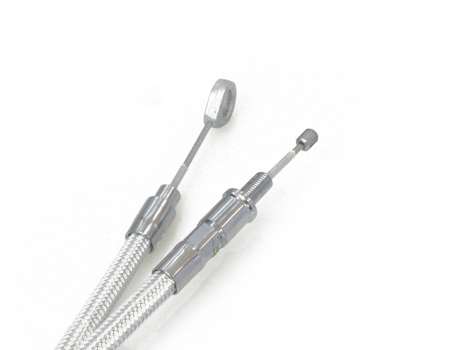 73in. Clutch Cable - Sterling Chromite. Fits 5Spd Big Twin 1987-2006