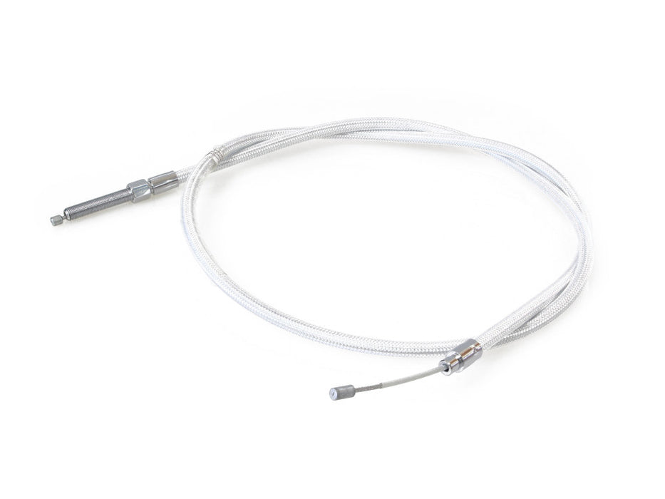 53in. Clutch Cable - Sterling Chromite. Fits FXR & FLT 1980-1982.