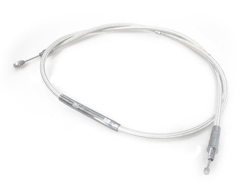 69in. Clutch Cable - Sterling Chromite. Fits 5Spd Big Twin 1987-2006