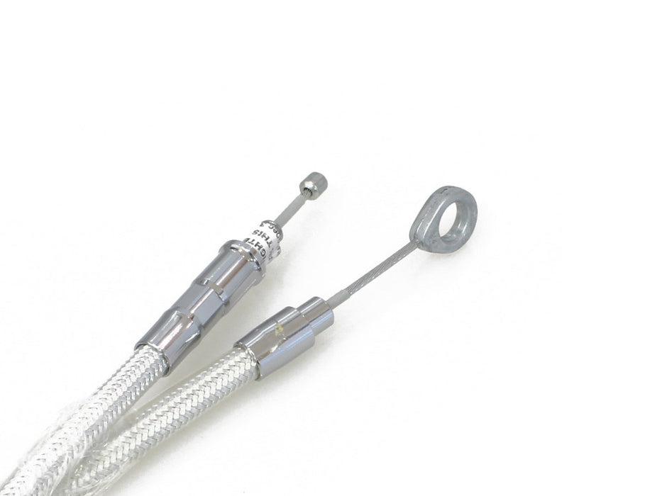 59in. Clutch Cable - Sterling Chromite. Fits Sportster 1986-2003.