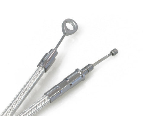 65in. Clutch Cable - Sterling Chromite. Fits 5Spd Big Twin 1987-2006