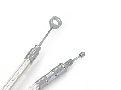 60in. Clutch Cable - Sterling Chromite. Fits 5Spd Big Twin 1987-2006