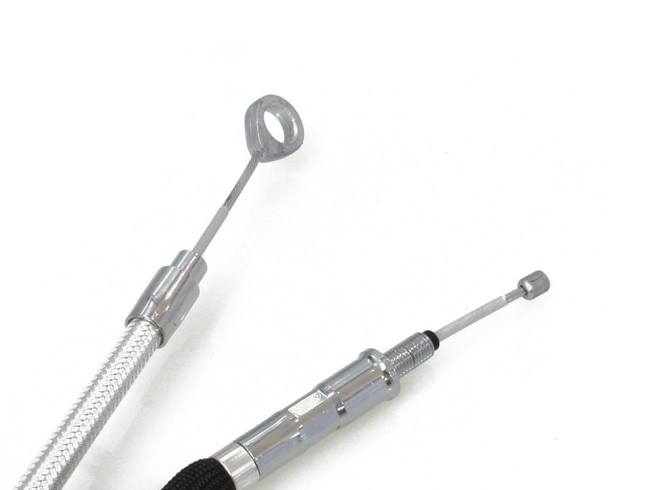 67in. Clutch Cable - Sterling Chromite. Fits Touring 2008-2016 and 2021-2024.