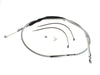 63in. Clutch Cable - Sterling Chromite. Fits Touring 2008-2016 and 2021-2024.
