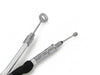69in. Clutch Cable - Sterling Chromite. Fits Softail 2007-2024 & Dyna 2006-2017.