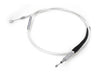 79in. Clutch Cable - Sterling Chromite. Fits Softail 2007-2024 & Dyna 2006-2017.