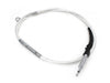 63in. Clutch Cable - Sterling Chromite. Fits Softail 2007-2024 & Dyna 2006-2017.