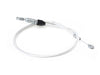 34in. Quick Connect Upper Clutch Cable - Sterling Chromite. Fits Softail 2018-2024