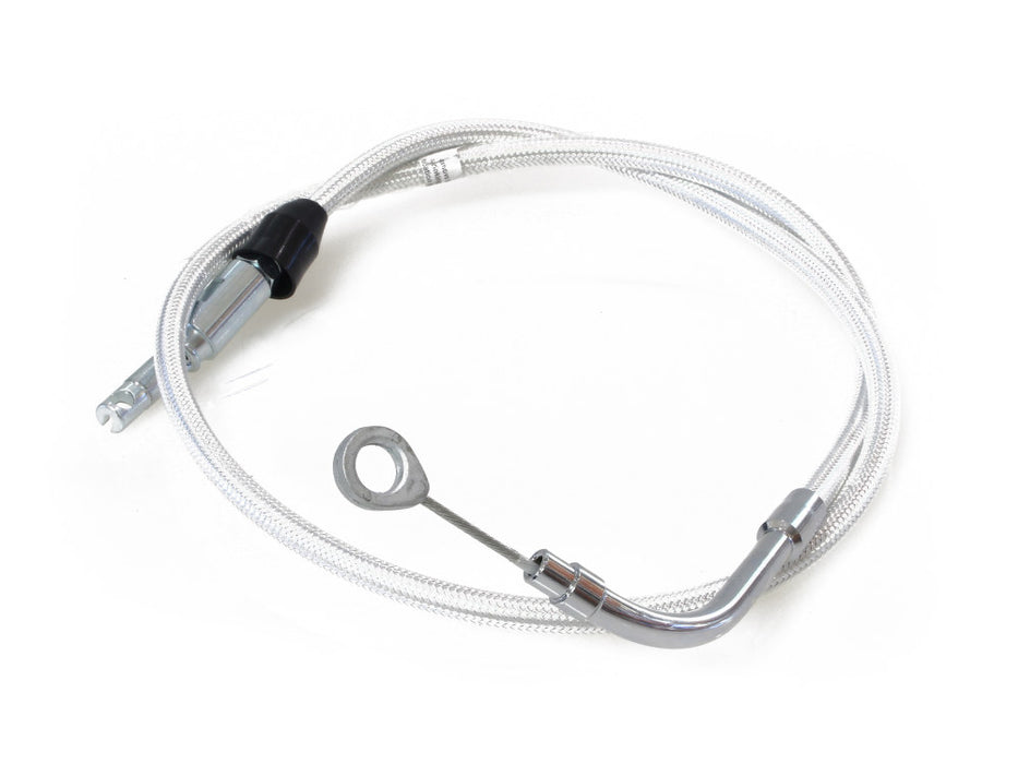 41in. Quick Connect Upper Clutch Cable - Sterling Chromite. Fits Most Touring 2021-2024