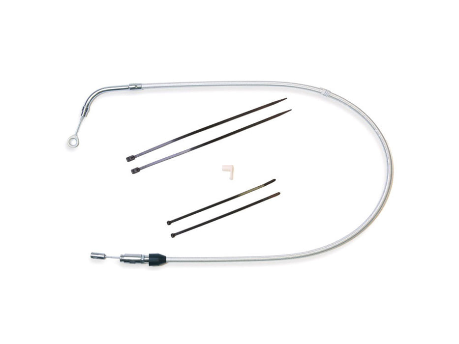 43in. Quick Connect Upper Clutch Cable - Sterling Chromite. Fits Most Touring 2021-2024