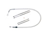 39in. Quick Connect Upper Clutch Cable - Sterling Chromite. Fits Most Touring 2021-2024