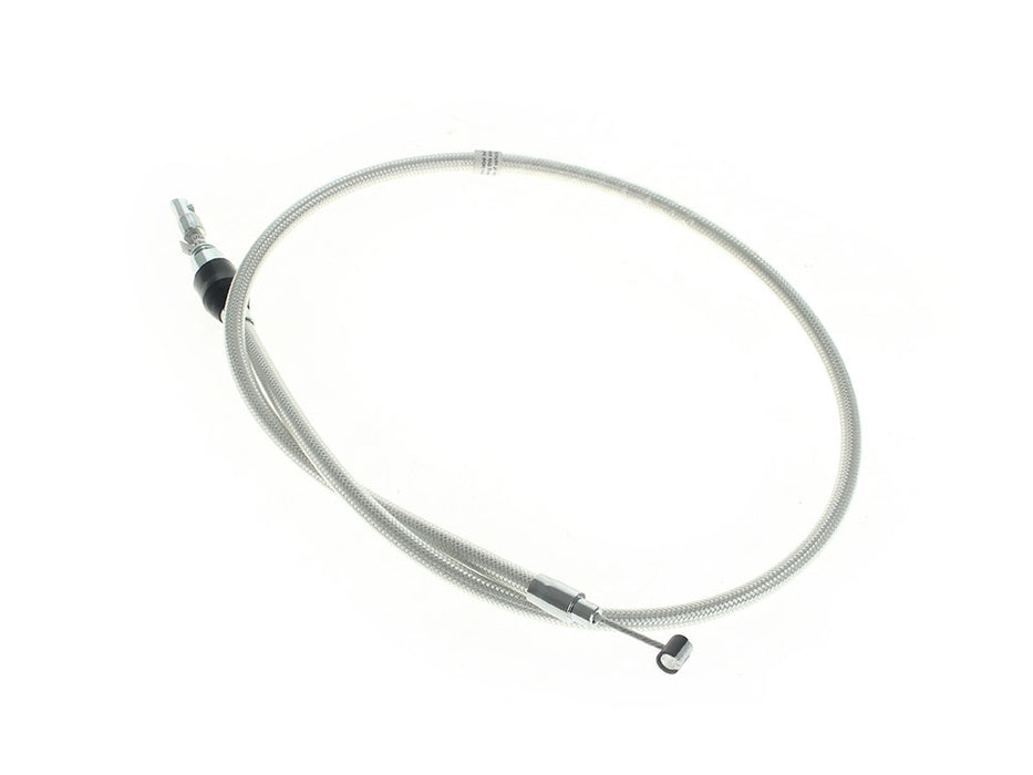 38in. Quick Connect Upper Clutch Cable - Sterling Chromite. Fits Softail 2025up