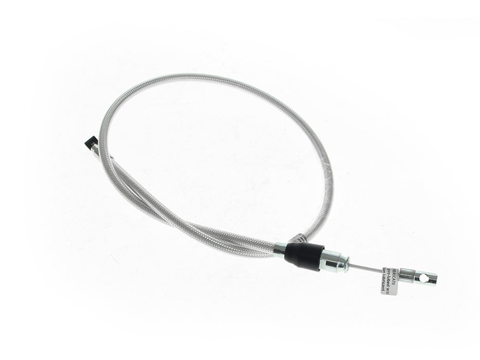 35in. Quick Connect Upper Clutch Cable - Sterling Chromite. Fits Softail 2025up