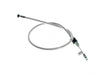 34in. Quick Connect Upper Clutch Cable - Sterling Chromite. Fits Softail 2025up