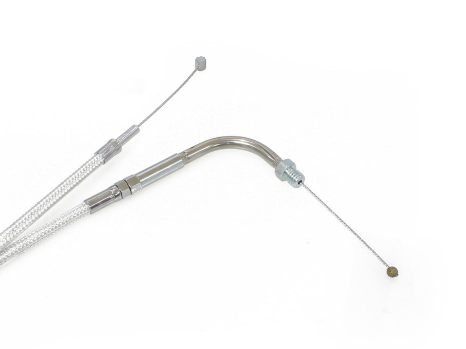 36in. Throttle Cable - Sterling Chromite. Fits Big Twin 1990-1995.