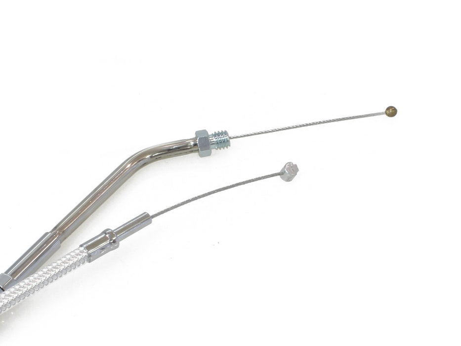 30in. Throttle Cable - Sterling Chromite. Fits Sportster 1988-1995.
